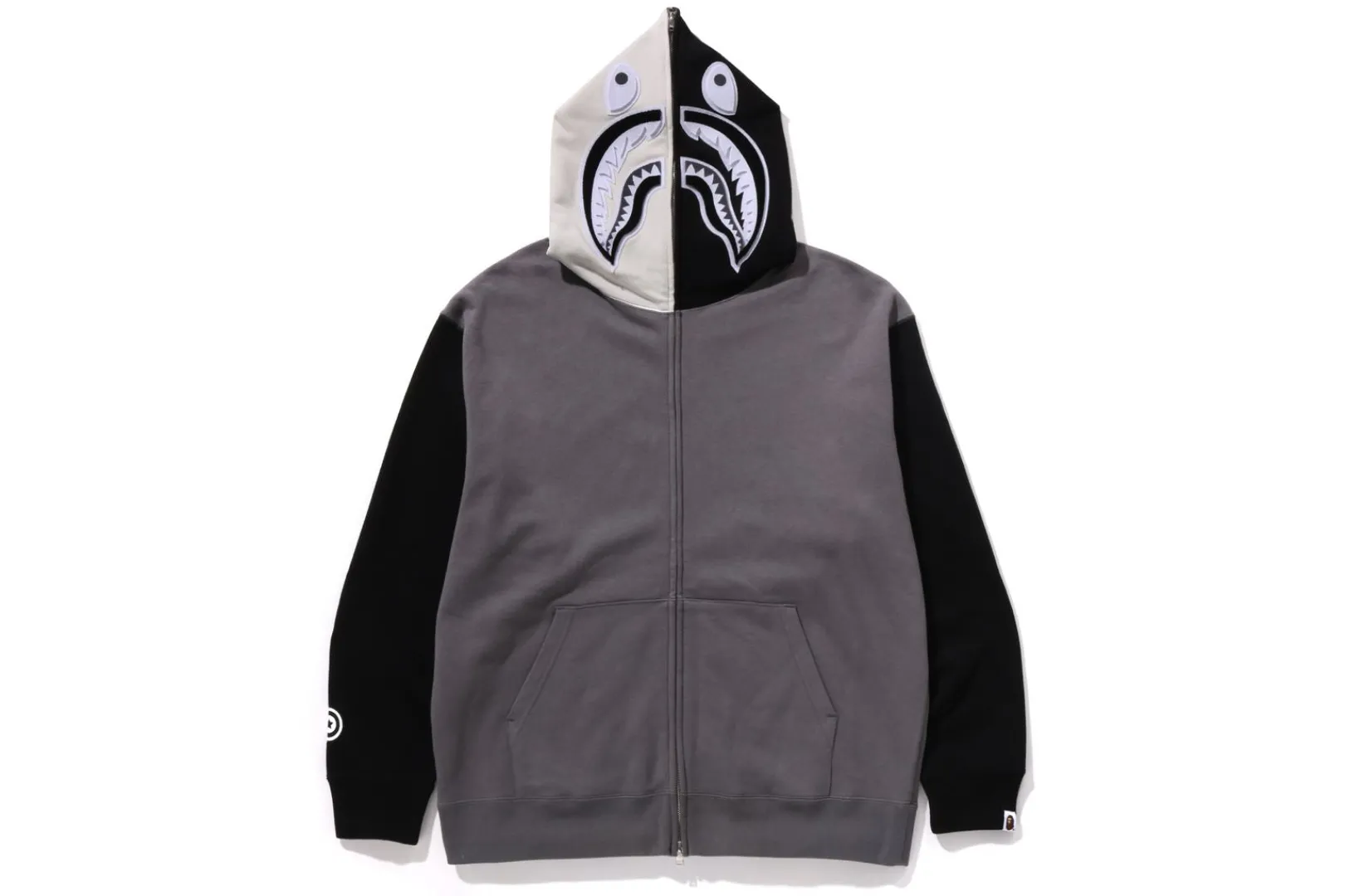 0ZX SHARK FULL ZIP HOODIE #1 MENS Flash Sale