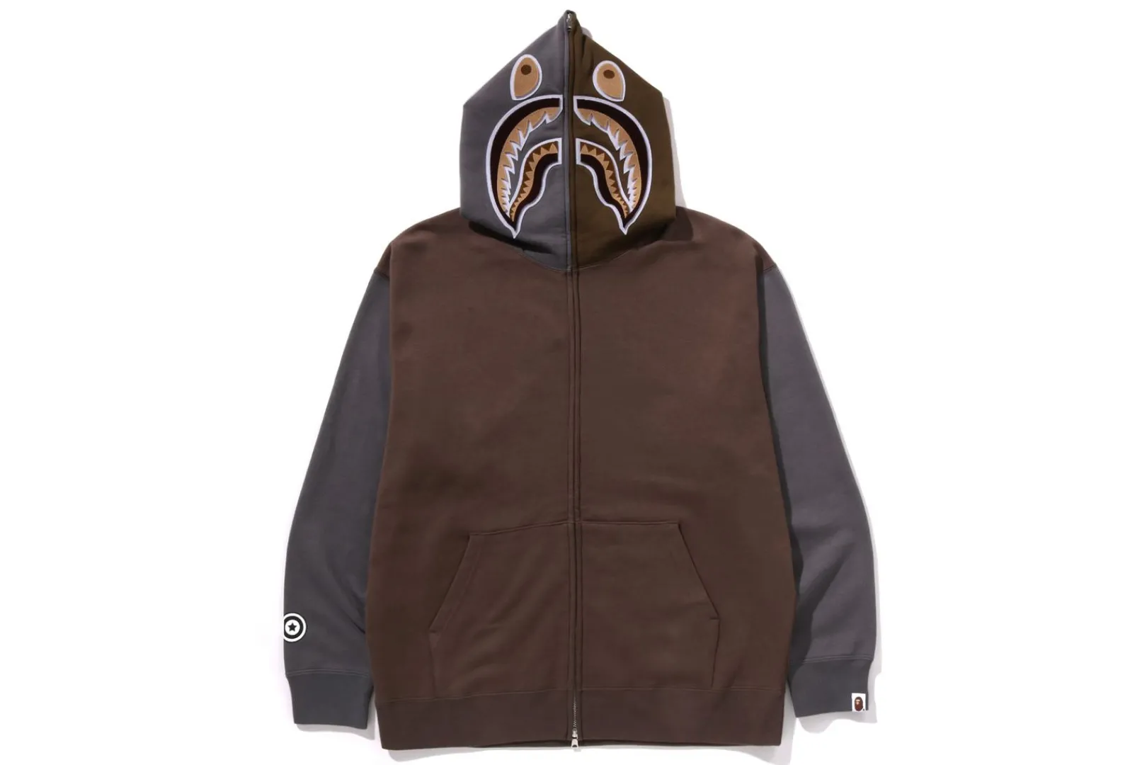 shark_full_zip_hoodie__mens_7.webp 0ZX SHARK FULL ZIP HOODIE #2 MENS New