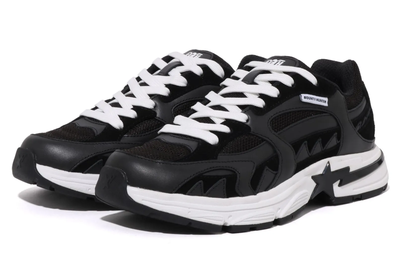0ZX SHARK STA - BAPE X BOUNTY HUNTER MENS BLACK Best