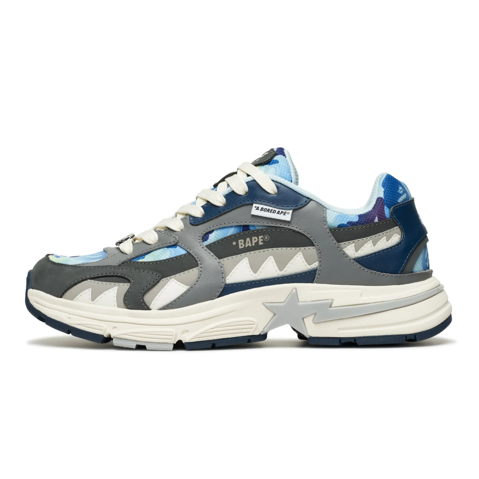 0ZX SHARK STA BAPE X BAYC MENS BLUE X MULTI Hot