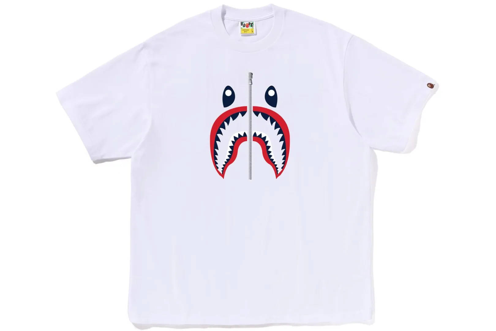 0ZX SHARK TEE FRANCE MENS WHITE Discount