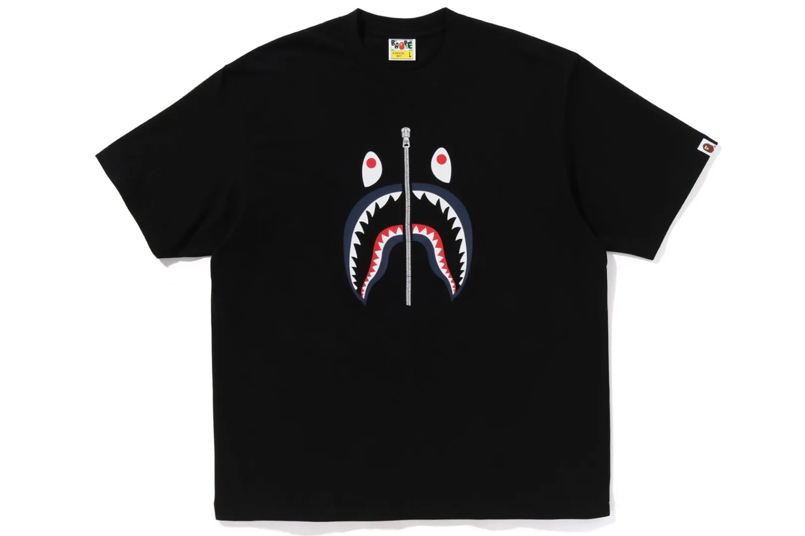 0ZX SHARK TEE UK MENS BLACK Best