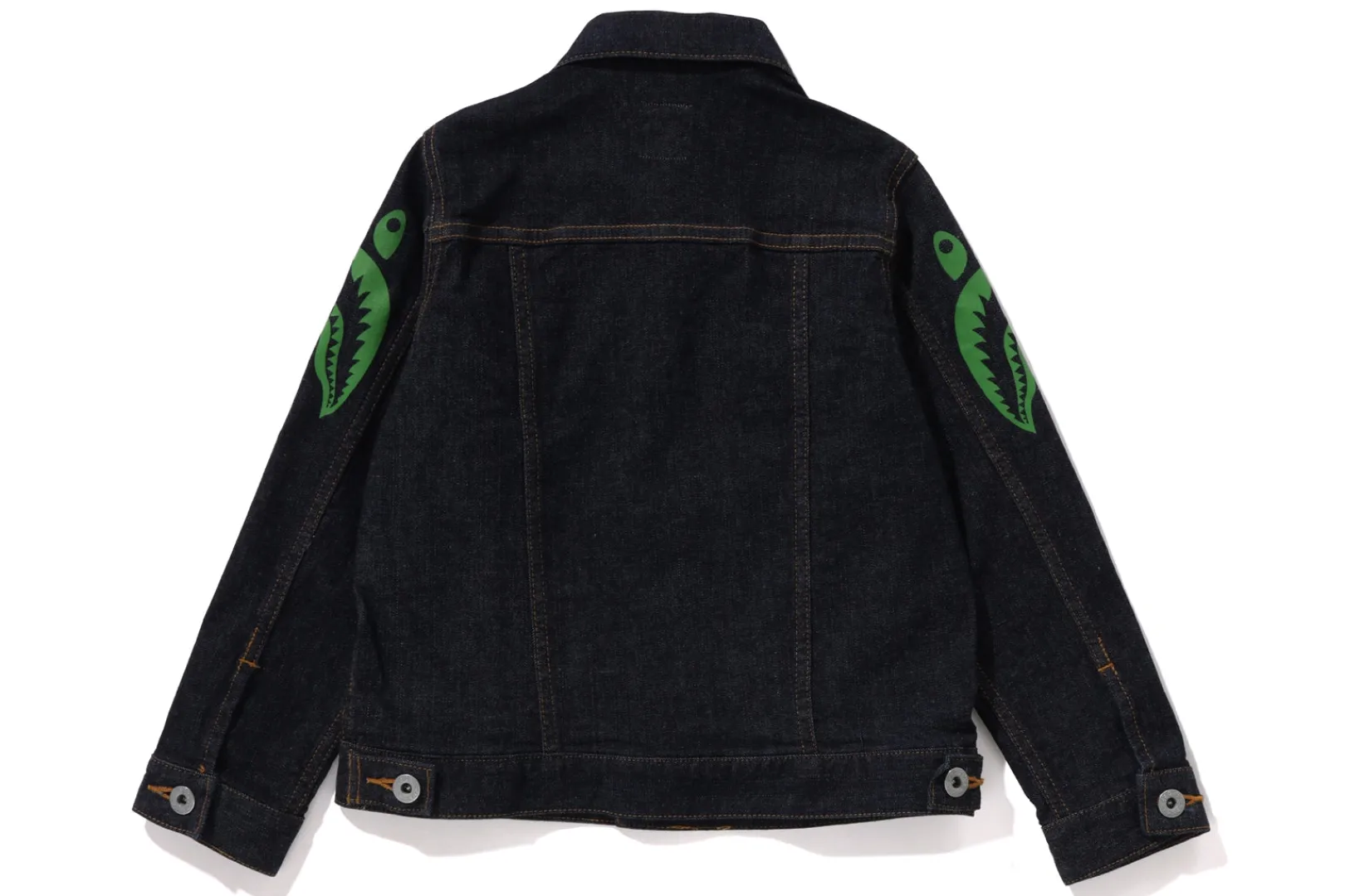 0ZX SIDE SHARK 10 OZ STRETCH DENIM JACKET KIDS NAVY Best Sale