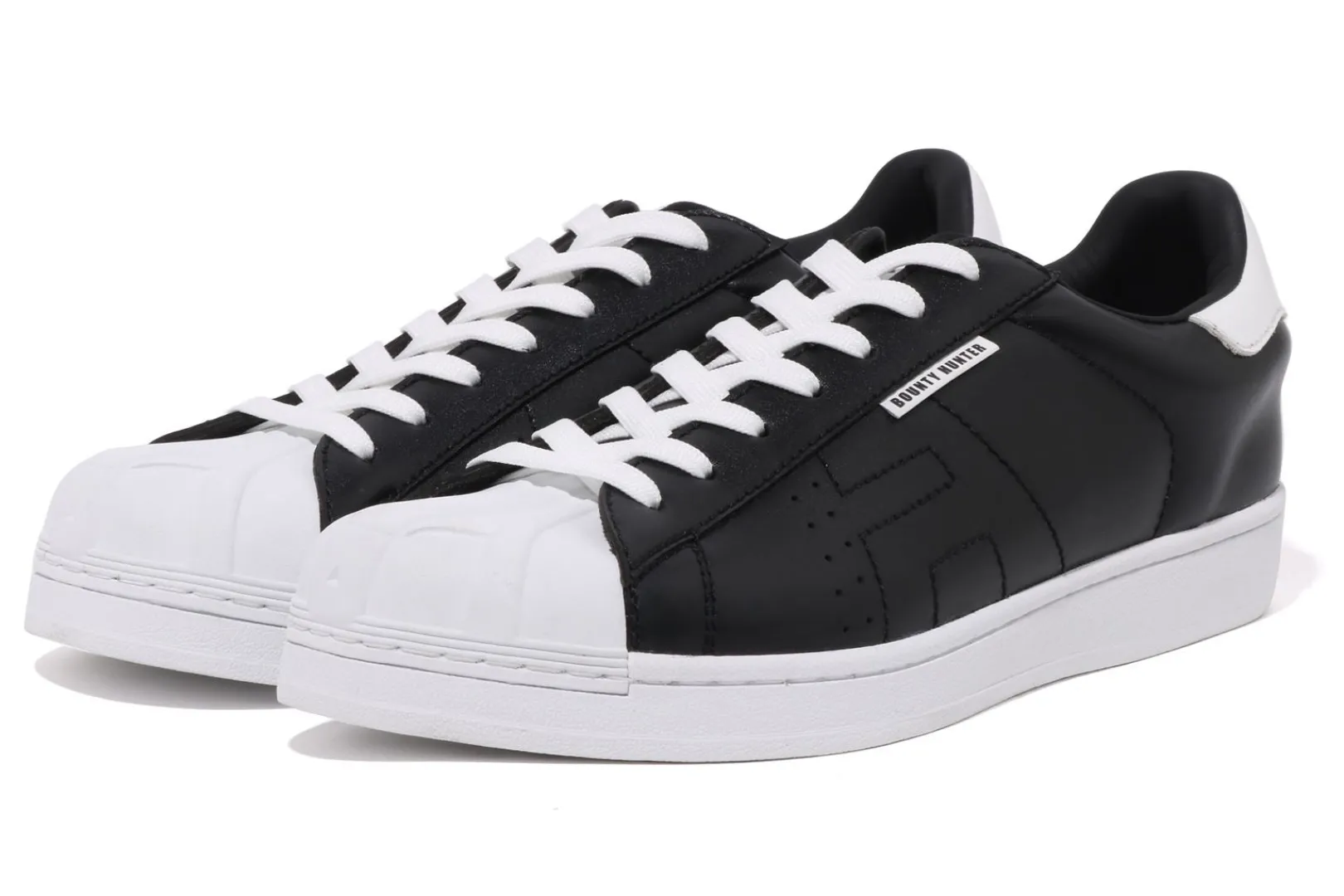 0ZX SKULL SHOES - BAPE X BOUNTY HUNTER MENS BLACK Best