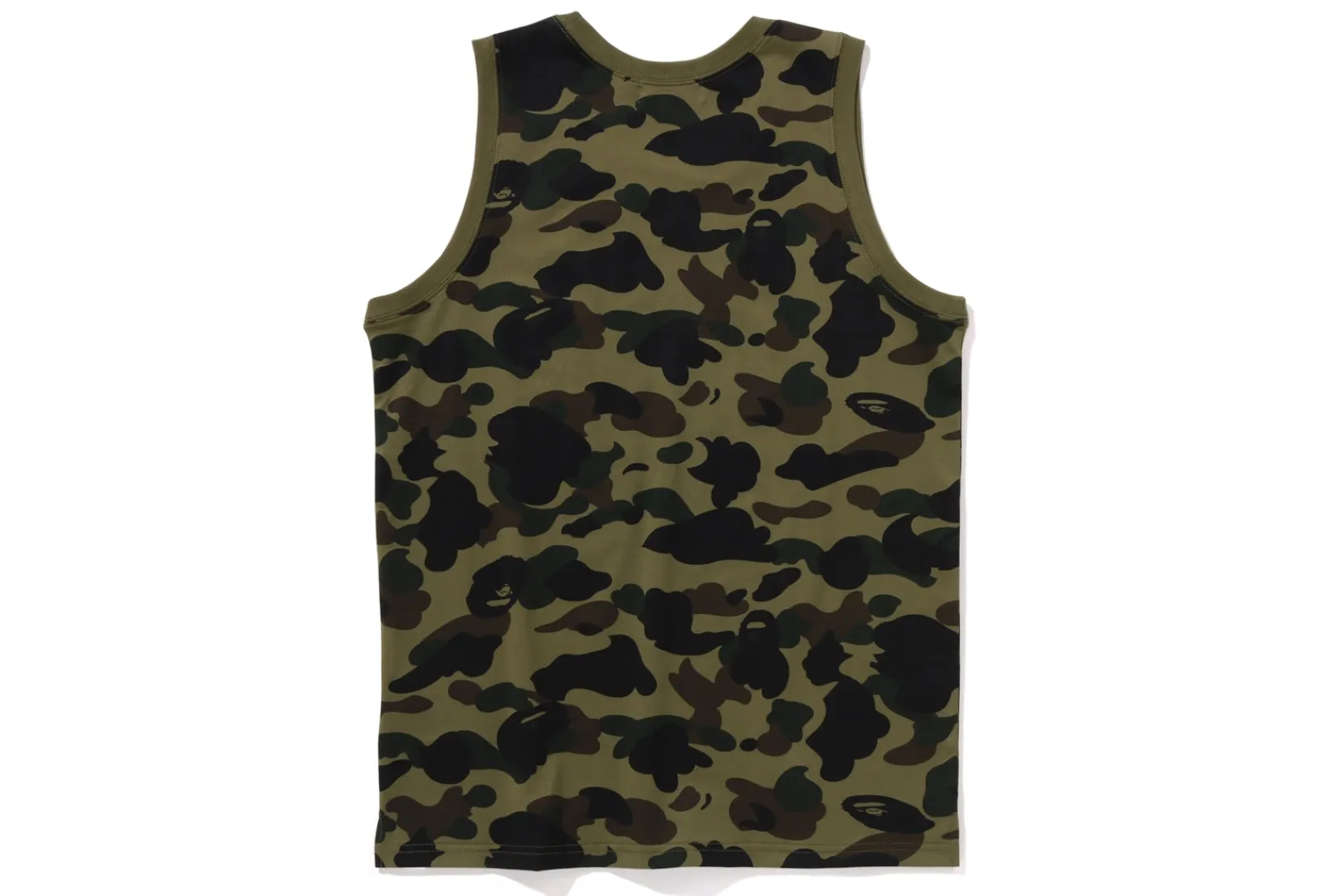 0ZX 1ST CAMO BAPE STA TANK TOP MENS New