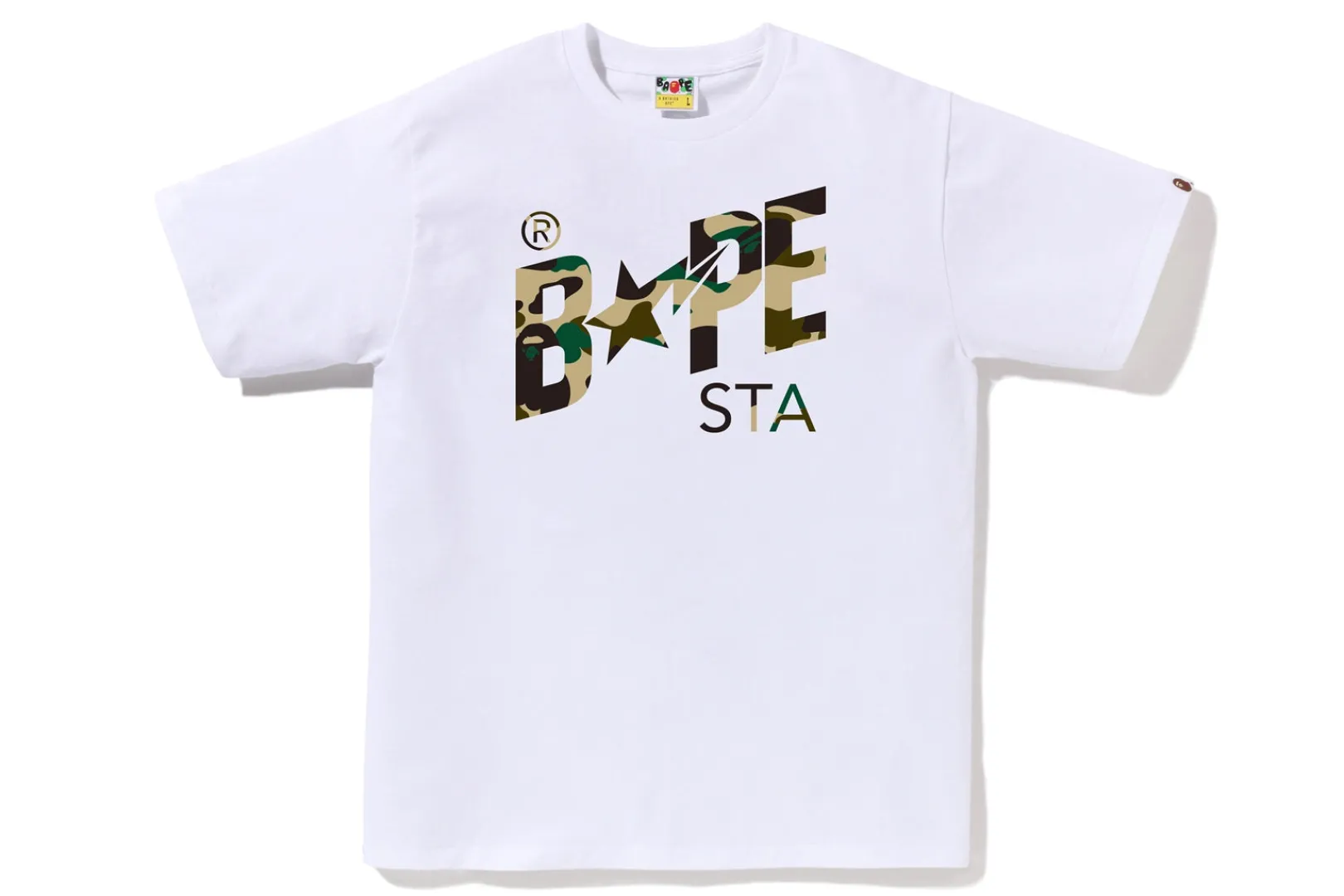 st_camo_bape_sta_tee_mens_6.webp 0ZX 1ST CAMO BAPE STA TEE MENS Clearance