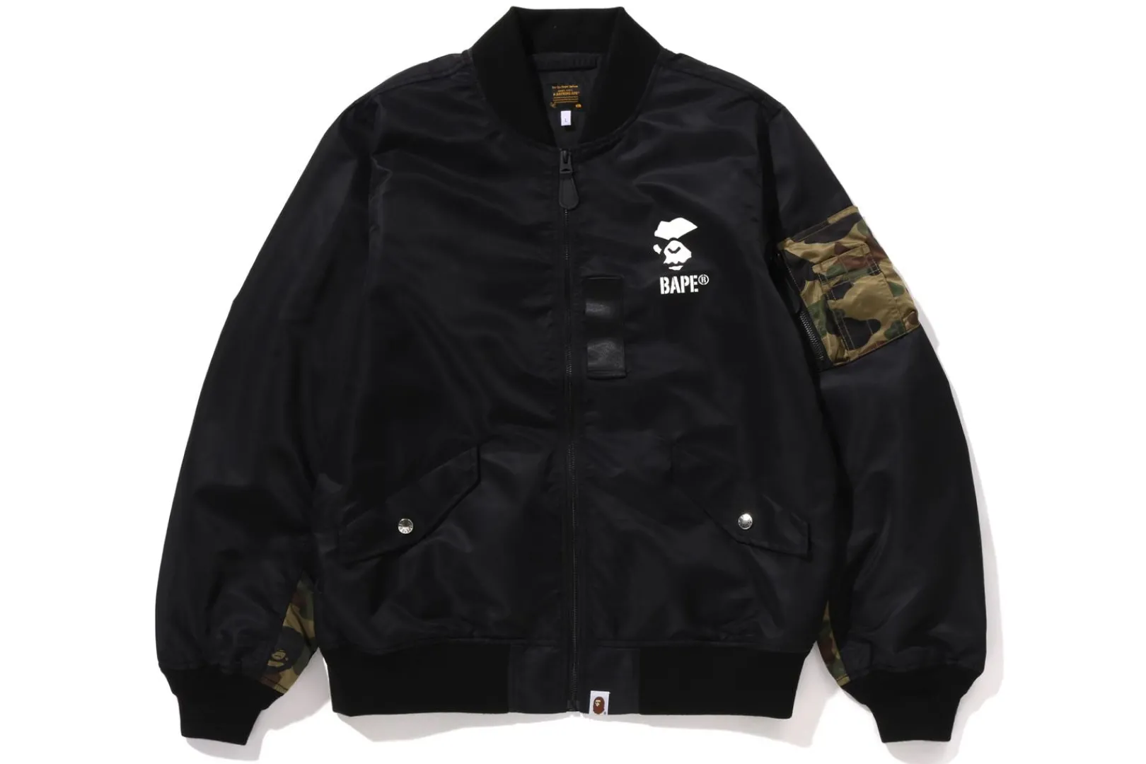 0ZX 1ST CAMO BOMBER JACKET Store