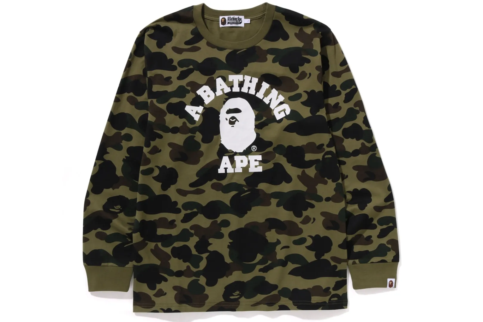 0ZX 1ST CAMO COLLEGE L/S TEE MENS Online
