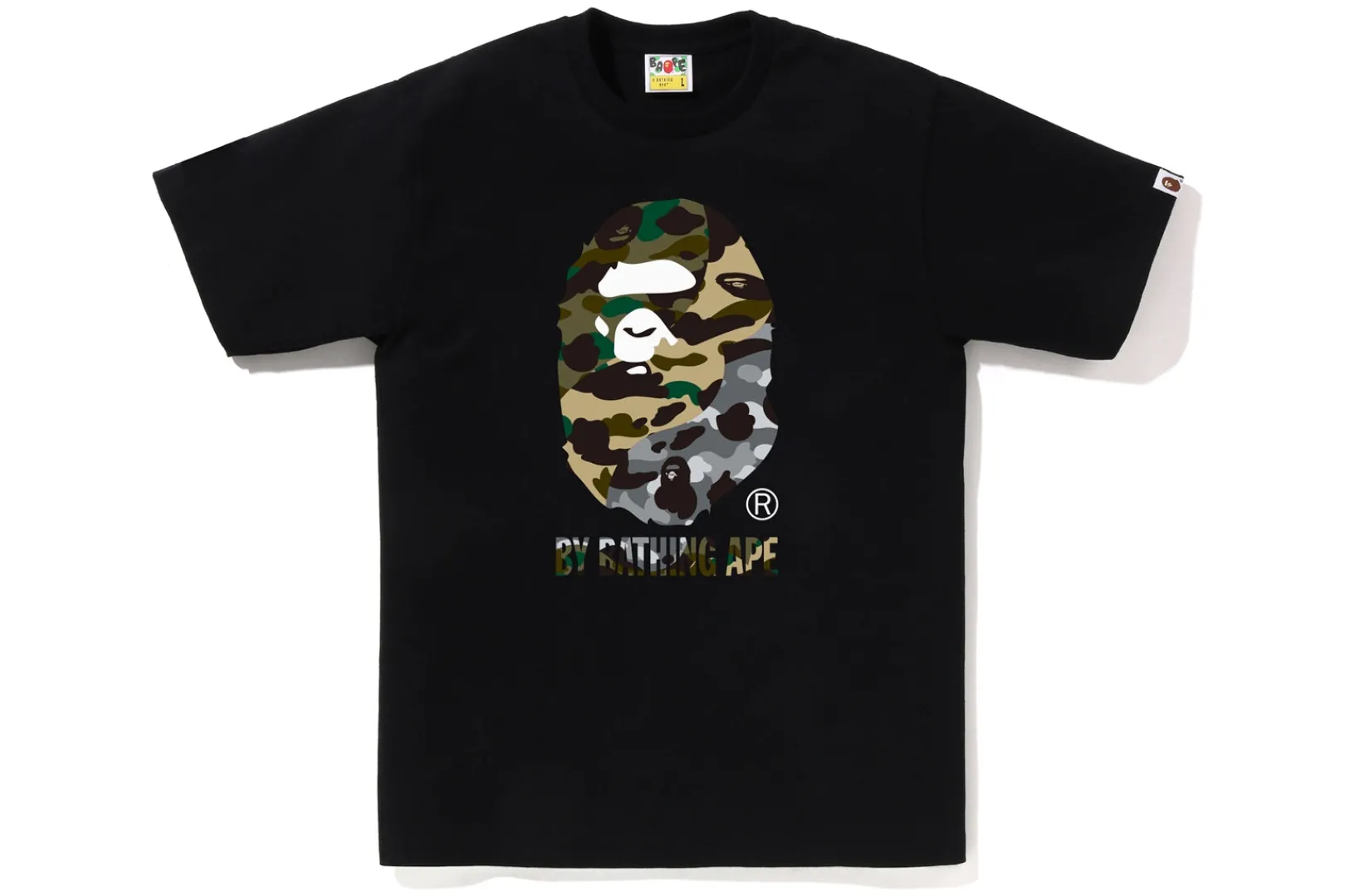 0ZX 1ST CAMO CRAZY BY BATHING APE TEE MENS Cheap