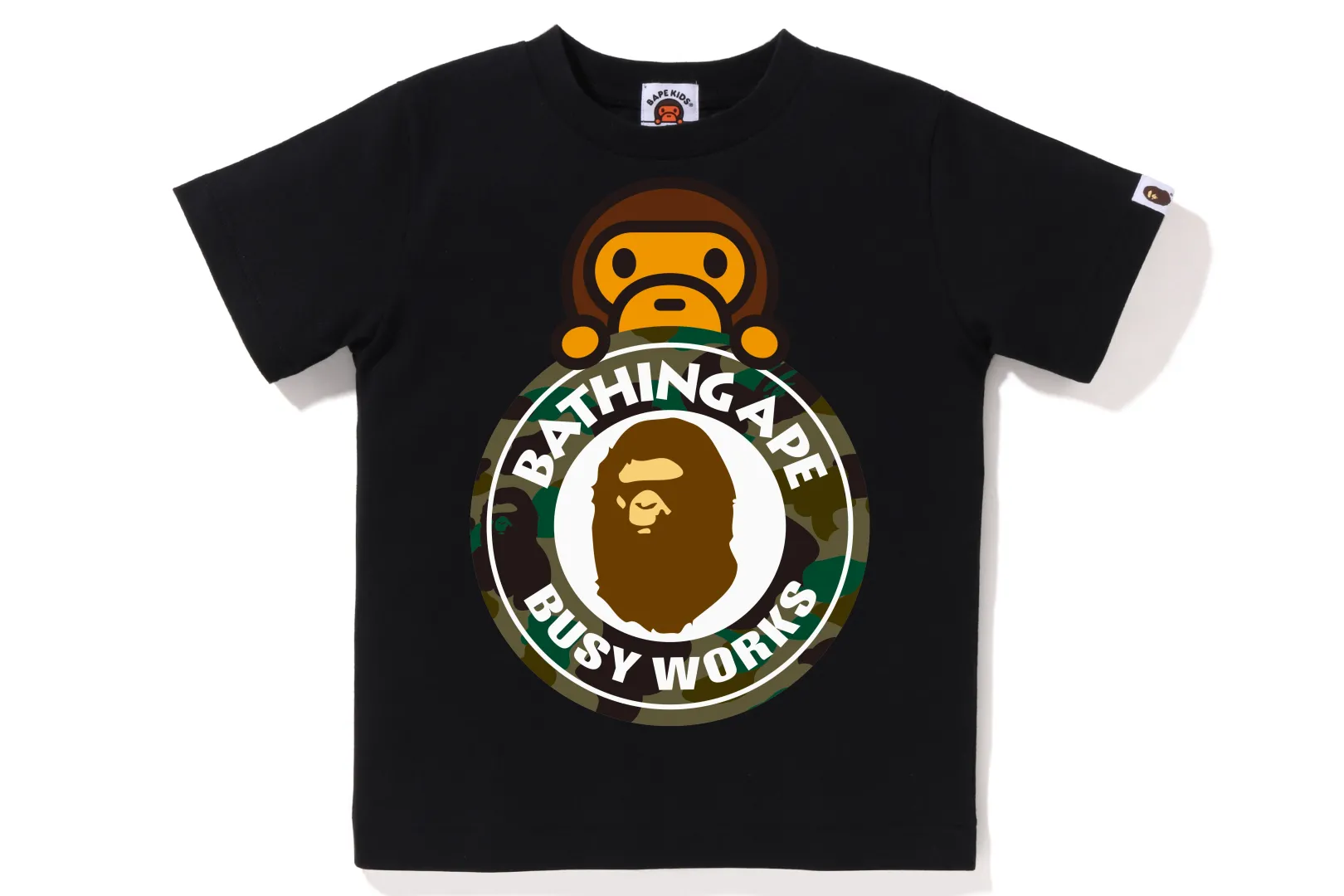 0ZX 1ST CAMO MILO AUF BUSY WORKS TEE KIDS Outlet