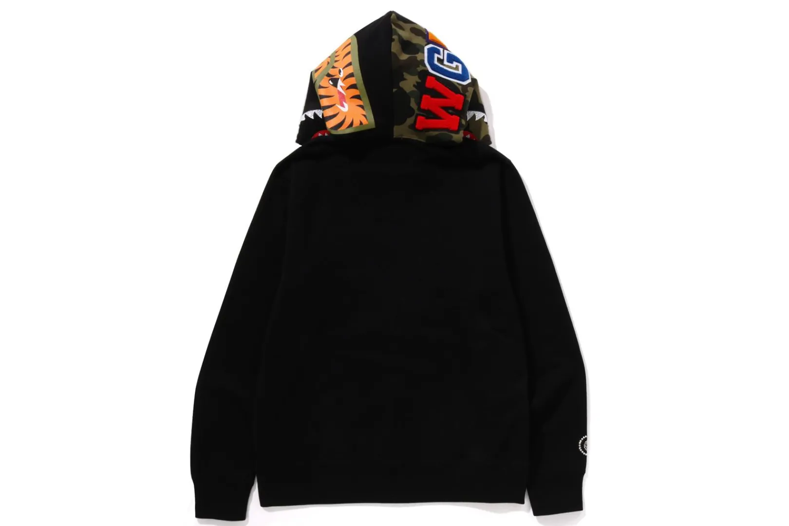 st_camo_shark_full_zip_hoodie_mens_3.webp 0ZX 1ST CAMO SHARK FULL ZIP HOODIE MENS BLACK Cheap