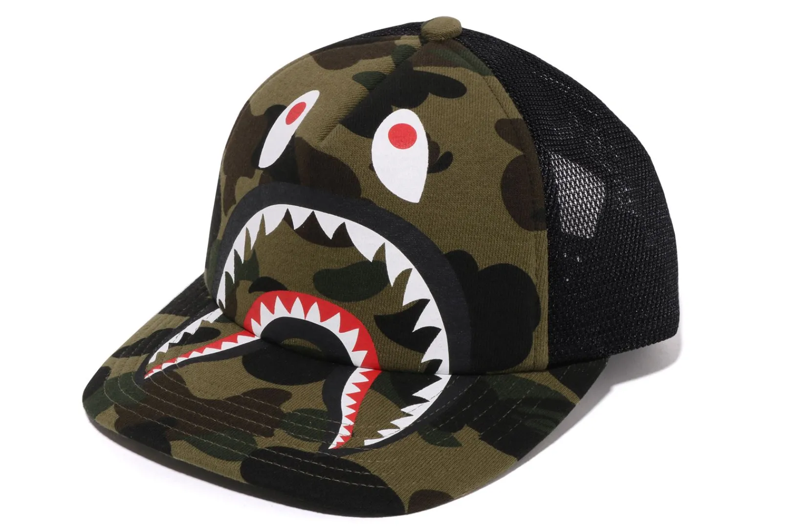 0ZX 1ST CAMO SHARK MESH CAP MENS Hot