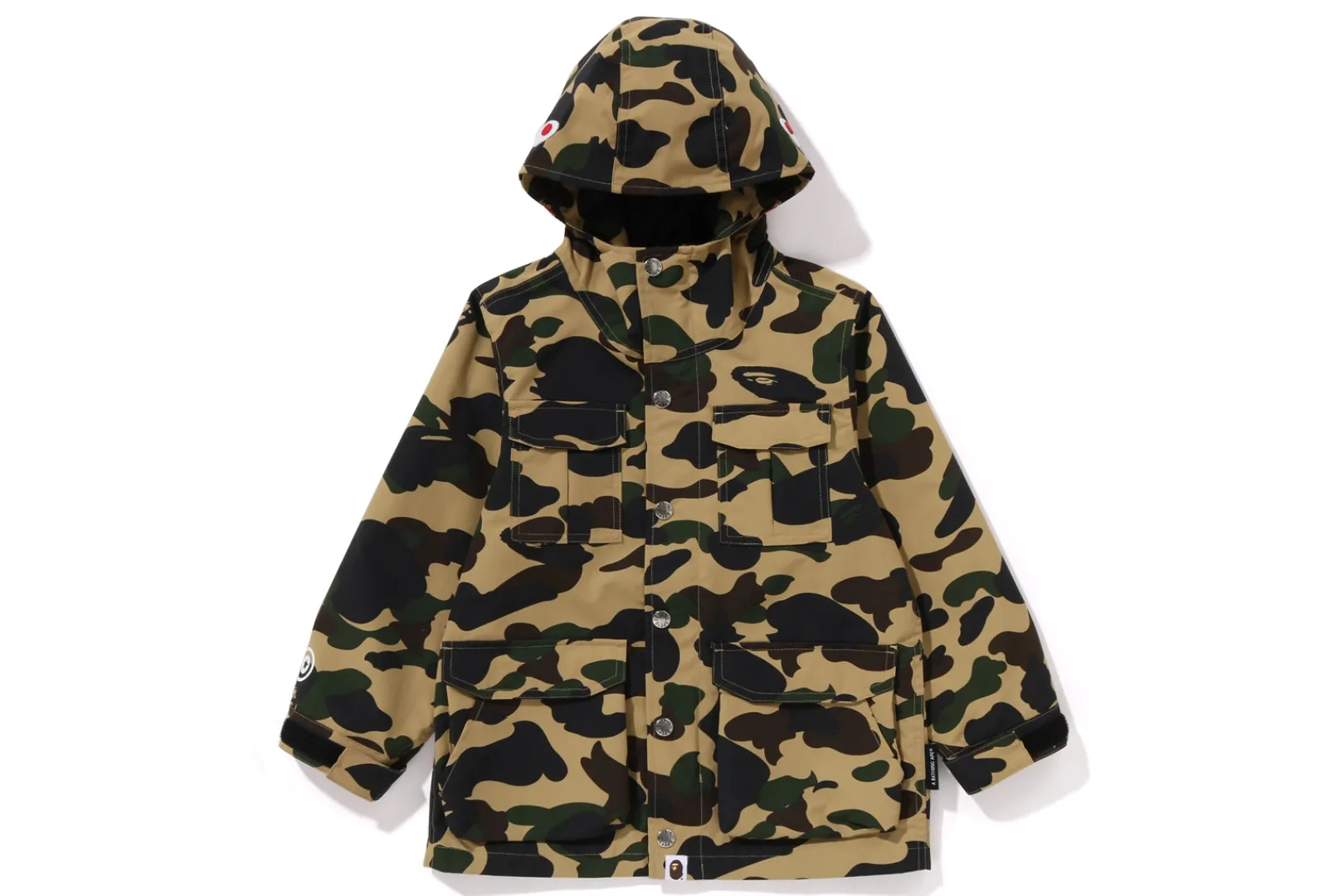 0ZX 1ST CAMO SHARK MOUNTAIN JACKET KIDS YELLOW Outlet