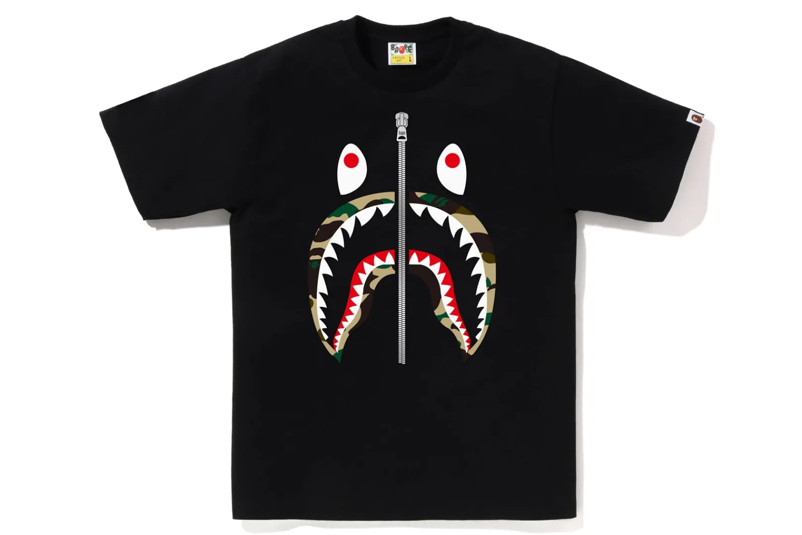 0ZX 1ST CAMO SHARK TEE MENS Online