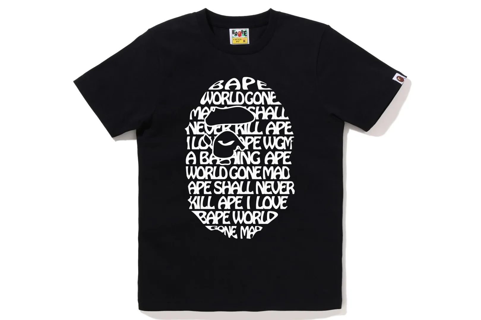 0ZX TEXT APE HEAD TEE LADIES Cheap