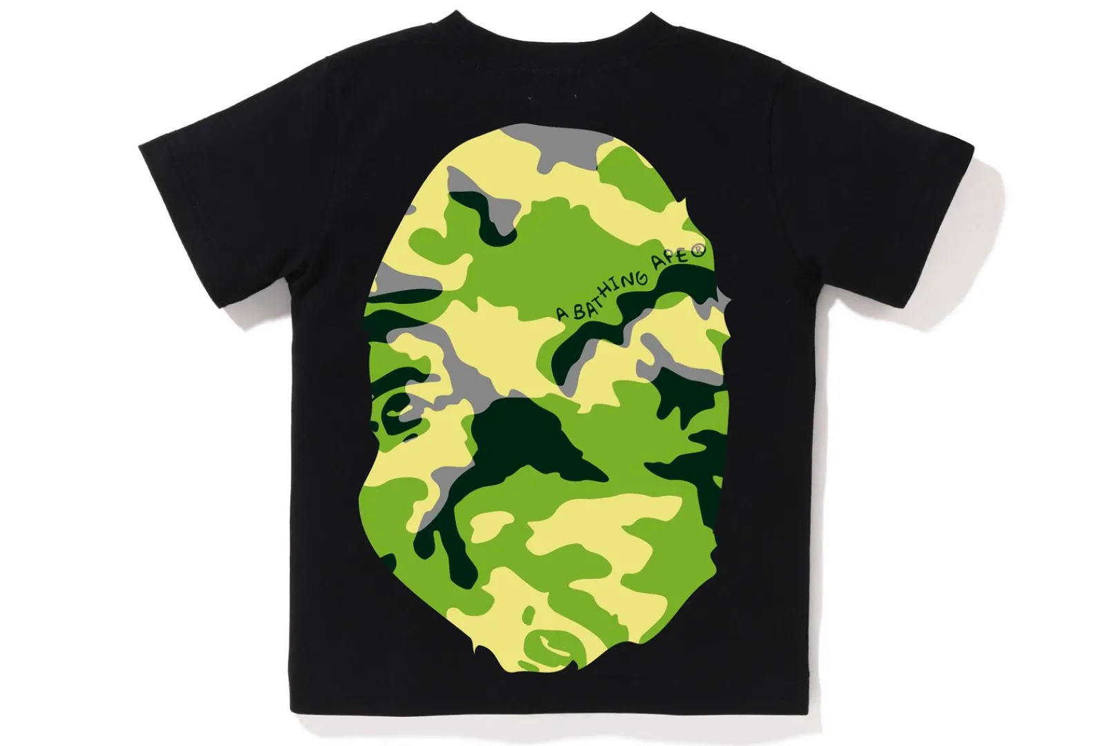0ZX WOODLAND CAMO BIG APE HEAD TEE KIDS Best Sale